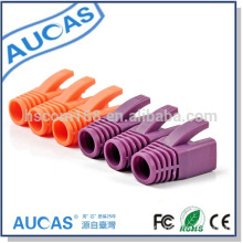 China Rohs Cat6e Cat7 Rj45 Plug Conector Protetores Cap Boot Marca Aucas